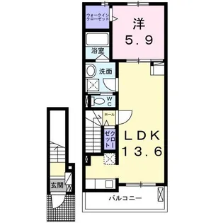 アーバン【2階】の間取り