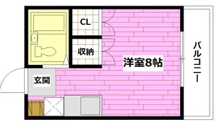 エミューIII【3階】の間取り