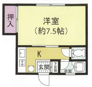 MT RESIDENCE 南大井【1階】の間取り