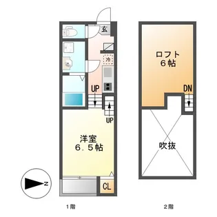 アインス グリュック【1階】の間取り