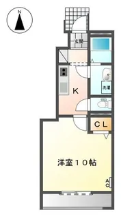 カモミール【1階】の間取り