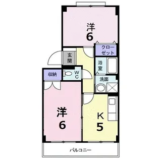センチュリー I【2階】の間取り
