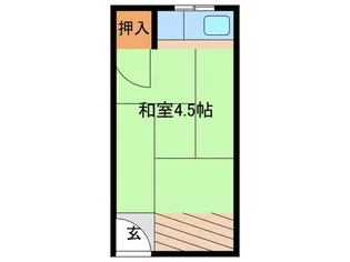 白鳩荘【2階】の間取り