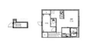 ソルナクレイシア学芸大学【2階】の間取り