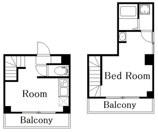 DECOR RESIDENCE田原町の間取り