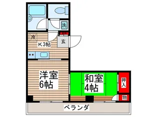 カサ・ヴェージャ【2階】の間取り