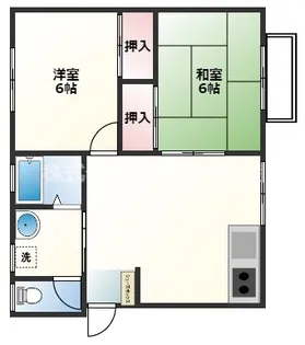 ハピフルハンズ【1階】の間取り