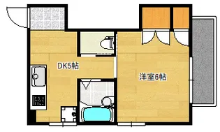 サンハイムうえだ【2階】の間取り