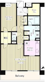 Casa-Aile【6階】の間取り