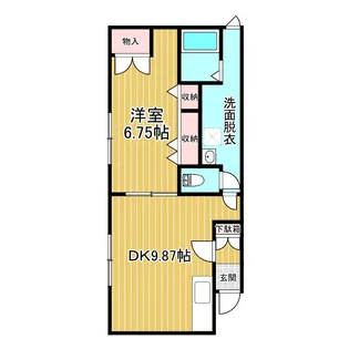 村上マンション【2階】の間取り