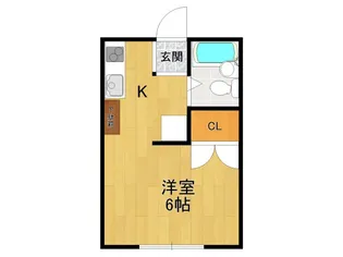 ペニーレイン2【2階】の間取り