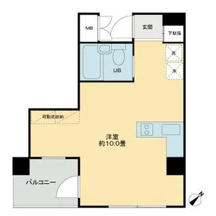 パークブリージェ井の頭【4階】の間取り