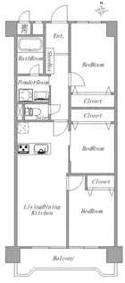 シャンボール尾久【5階】の間取り