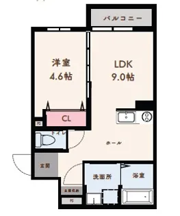 Y’sスクエア光の森【2階】の間取り