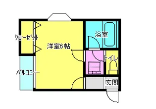 カナンIII【1階】の間取り