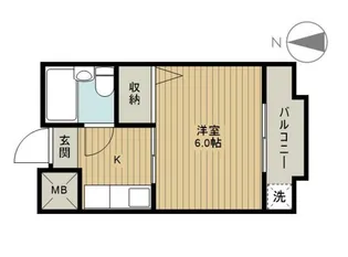 白樺ハイツ大宮III【3階】の間取り