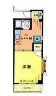 メゾン東栄【2階】の間取り