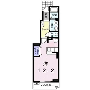 SUN・BRIGHT【1階】の間取り