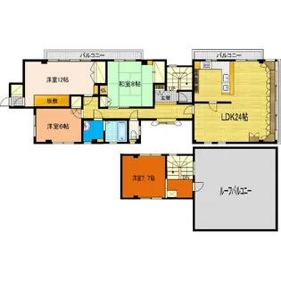 メゾンアオツカ【3階】の間取り