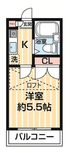 プレザンメゾン町田【2階】の間取り