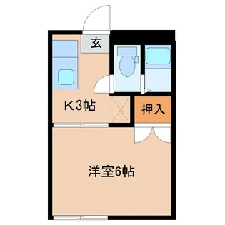 CASA瑞兆【2階】の間取り