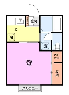 ソレイユ【1階】の間取り