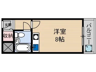 マンションひふみ【3階】の間取り