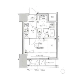 RELUXIA品川西大井【10階】の間取り