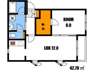 エクセルA館【3階】の間取り