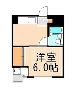サンハイツ梅田【3階】の間取り