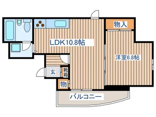ライオンズマンション原町第3【10階】の間取り