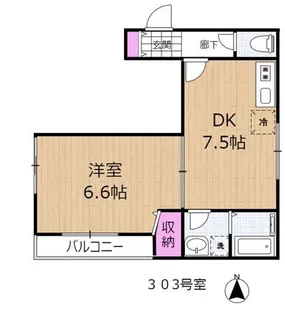 maison de GT【3階】の間取り