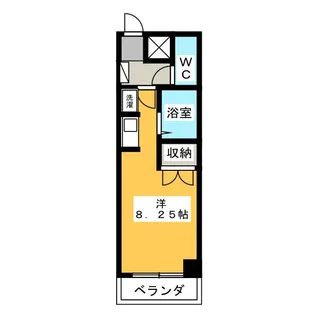 シャルム初生【4階】の間取り