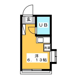 第3ハイツエルモア【1階】の間取り