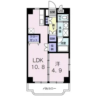 プレジャー【2階】の間取り