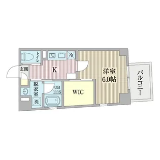 Vert Hills立石【7階】の間取り