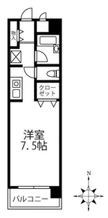 レジェンド平間【2階】の間取り