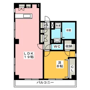 アルメリア清澄白河【2階】の間取り