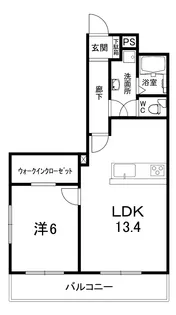 ステ-ト・ミナミ【4階】の間取り