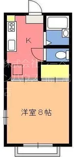 ドミールYK【2階】の間取り