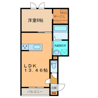 ハスコリオ・テール【3階】の間取り