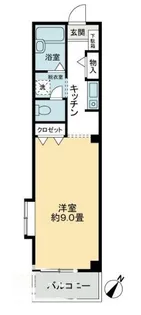 フォブールヒロB【2階】の間取り