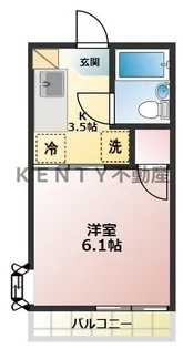 山王スバル【2階】の間取り