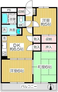 ハウス・豊【3階】の間取り