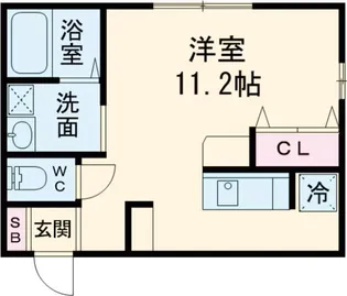 Sustainable I【2階】の間取り