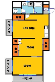 新泉ビル【3階】の間取り