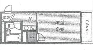 サンプラザ大阪城公園【4階】の間取り
