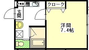 アルト・リッコ【1階】の間取り