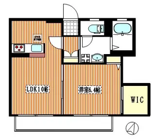メゾンベール【2階】の間取り