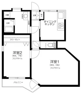 パステルU【3階】の間取り